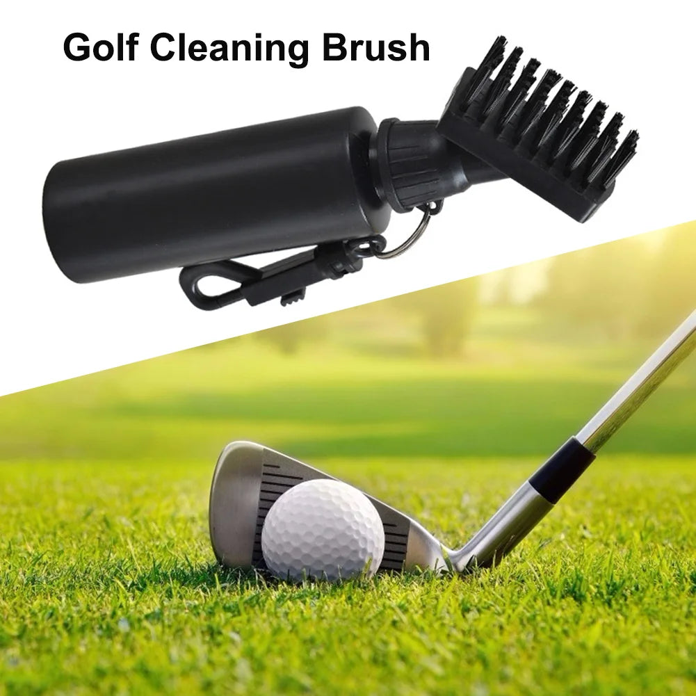 Golf Cleaning Tool With Water Bottle Clip