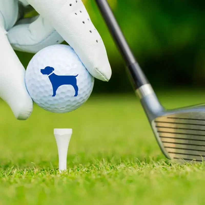 Waterproof, Self-Inking Golf Ball Stamp