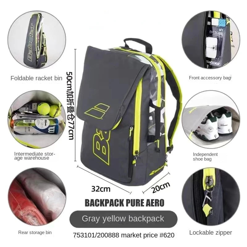 2or3 PACK Wimbledon Tennis/Badminton Large Capacity Shoe/Racquet Storage Bag