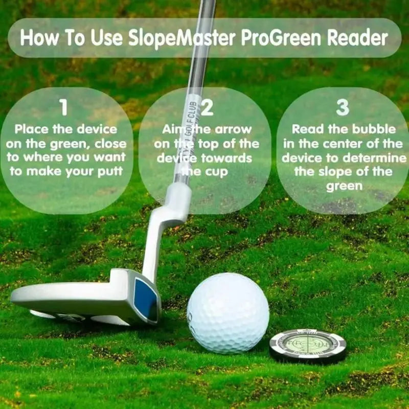 High Precision Golf Ball Putting Marker/Reader