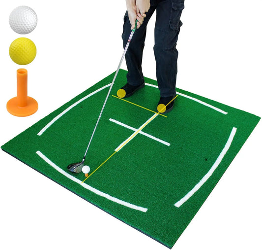 Premium Turf Indoor/Outdoor Golf Swing and Stance Mat