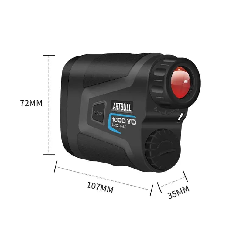 ARTBULL Laser Outdoor 1000yard Golf Rangefinder Speed Distance Meter Monoculars