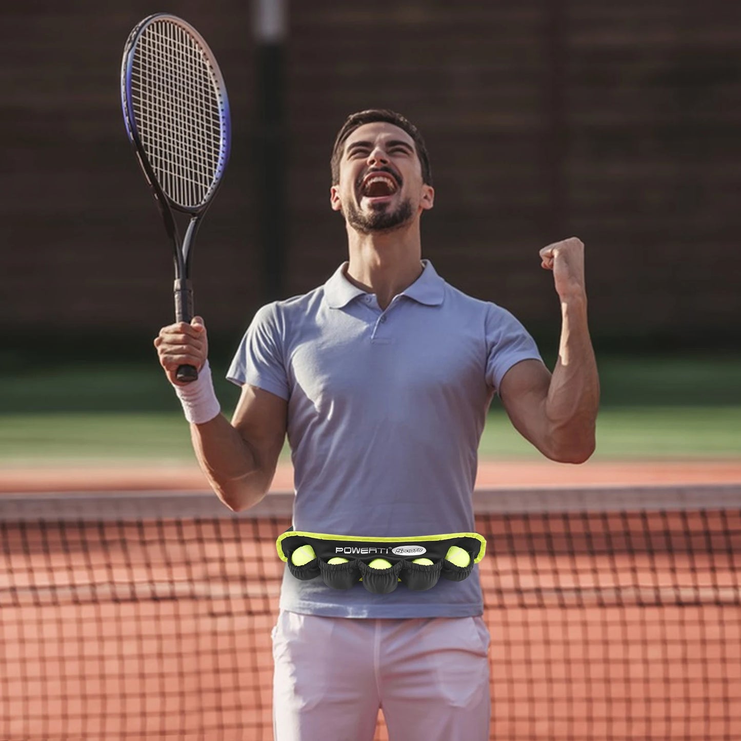 Tennis Ball Waist Band for 5 Balls/Accessories