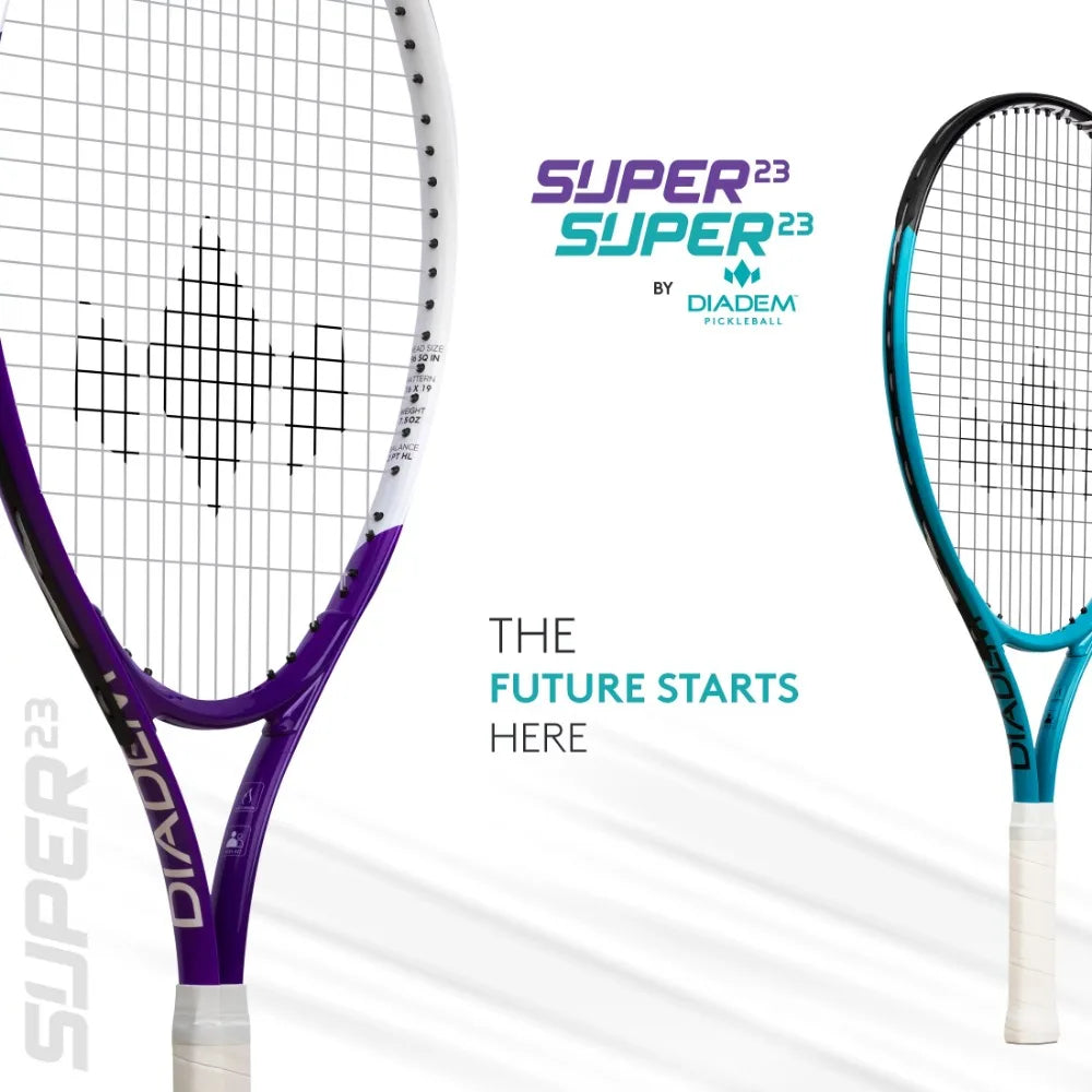 Pre-Strung Junior Tennis Racquet - Synthetic Gut