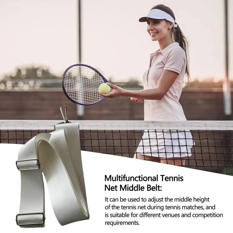 2.2Meter Tennis Net Center Strap - Net Adjuster