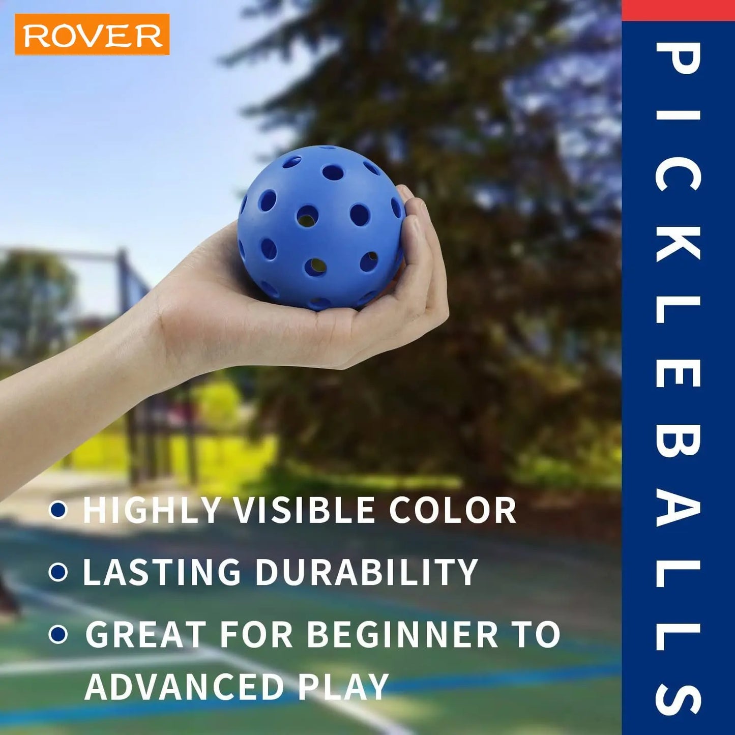 Pickleballs, 12, 40 Holes, Competition pickleballs