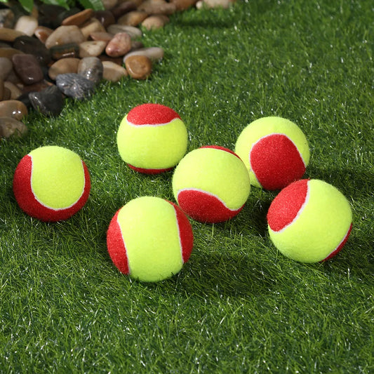 6pcs Elasticity Kids Soft Beach/Training Tennis Balls