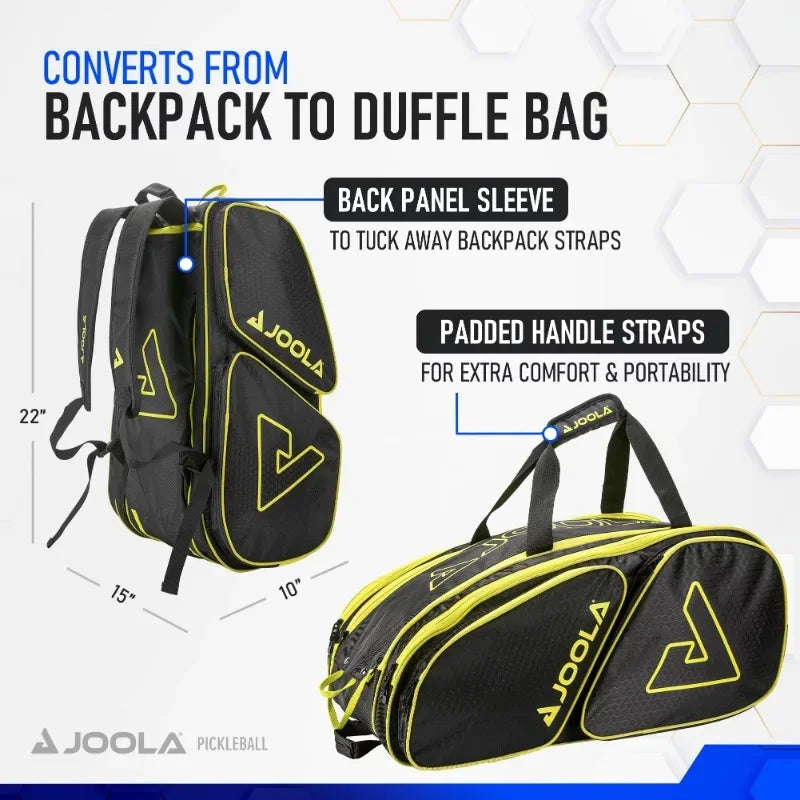 JOOLA Tour Elite Pickleball Bag, Backpack, Duffle Bag