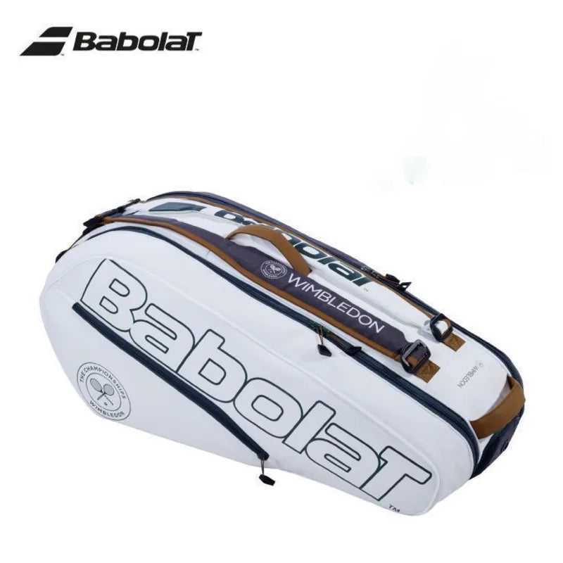 Original Babolat Tennis Racket Bag Aero Tennis Bag For 6 Tennis Rackets Men's Women's Large Capacity Tennis Backpack Sports Bag