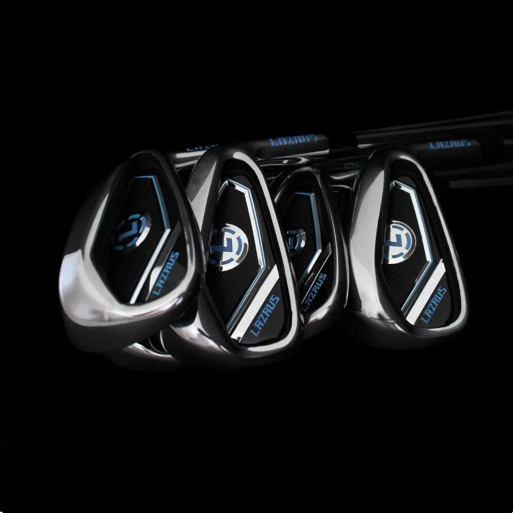 Lazrus Premium Golf Irons 7-Piece Set (4,5,6,7,8,9,PW) or Driving Irons (2&3), Custom Grips