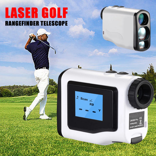 Handheld Laser Golf Rangefinder Telescope Electronic Distance Measuring Instrument