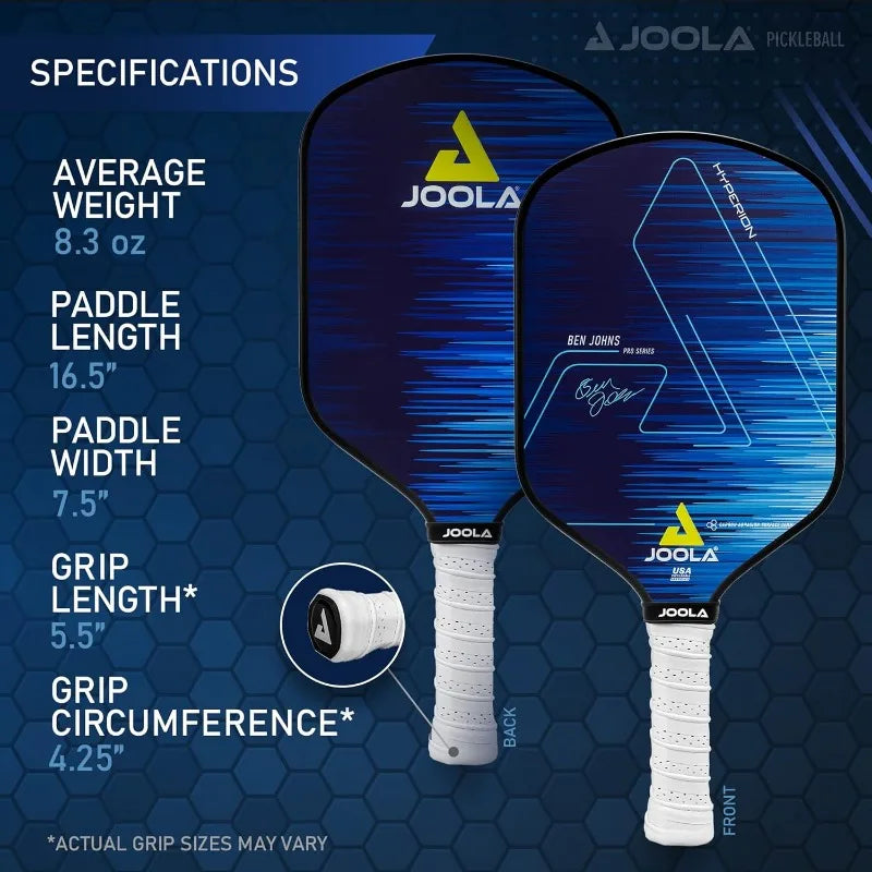 Ben Johns Hyperion CAS Pickleball Paddle - Carbon Abrasion Surface