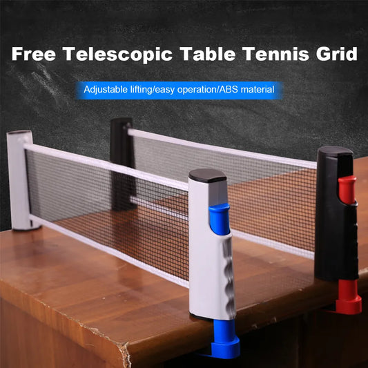 Table Tennis Net Retractable Rack Sports Portable Tennis Grid Replacement Ping Pong Post Net Home Exercise Equipment Accessories