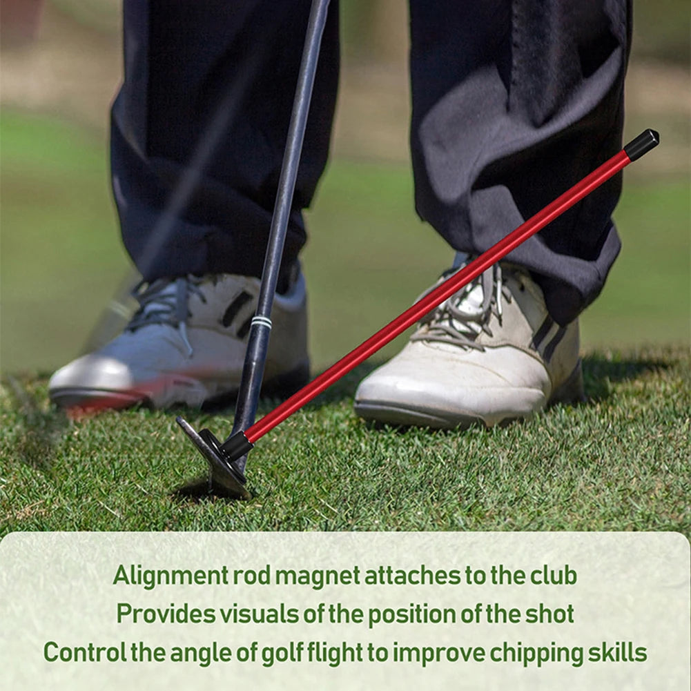 Magnetic Golf Swing Alignment Rod