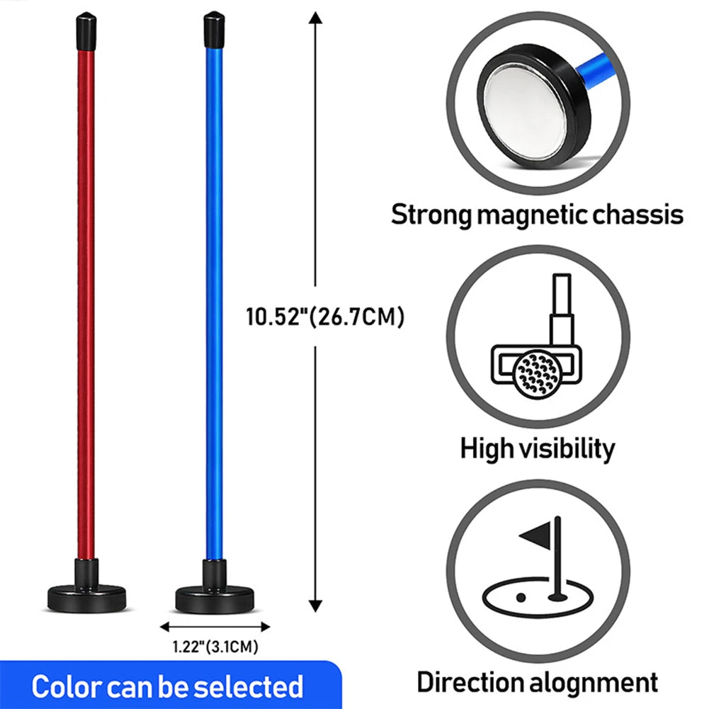 Magnetic Golf Swing Alignment Rod