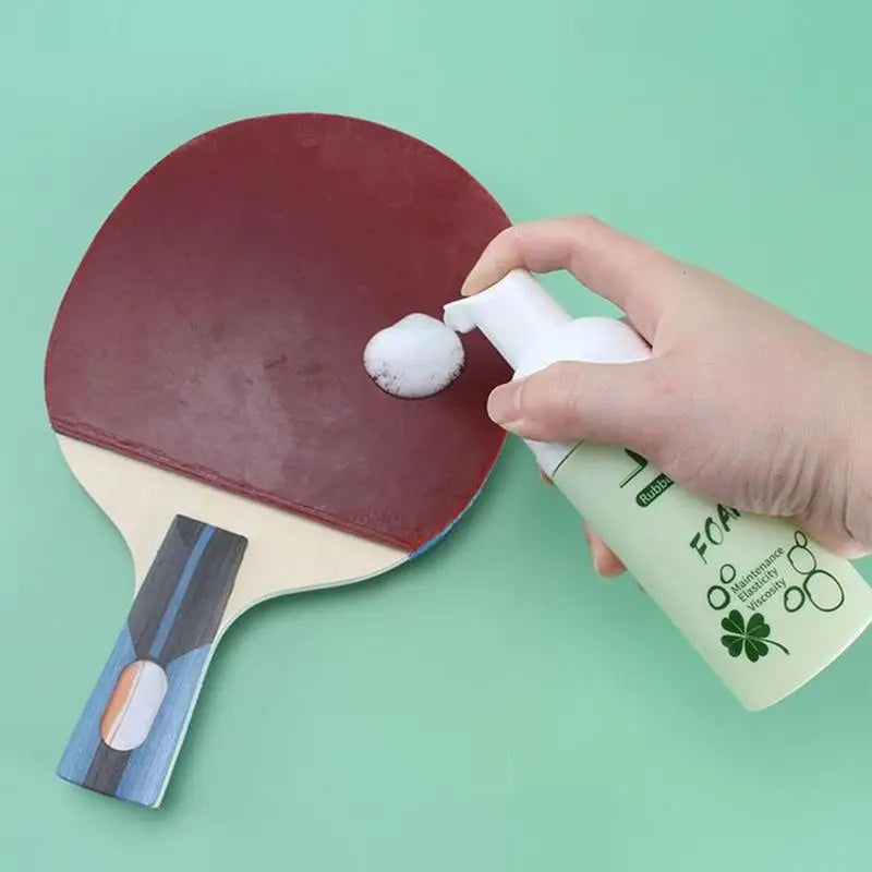 Ping-Pong/Table Tennis Paddle Rubber Cleaner Foam Type Professional table tennis Detergent Accessories Effective Cleaning Liquid Care