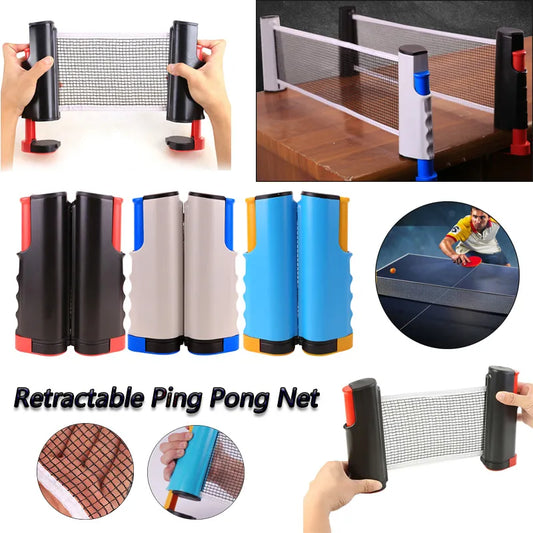 Retractable Portable Ping Pong/Table Tennis Net