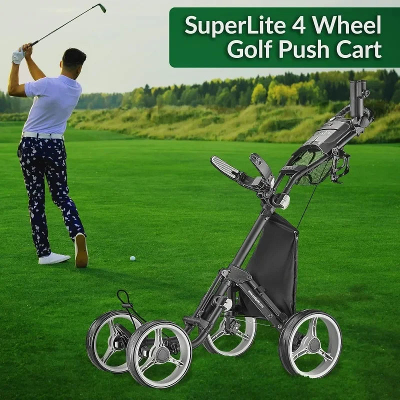 Explorer V8 - SuperLite 4 Wheel Golf Push Cart