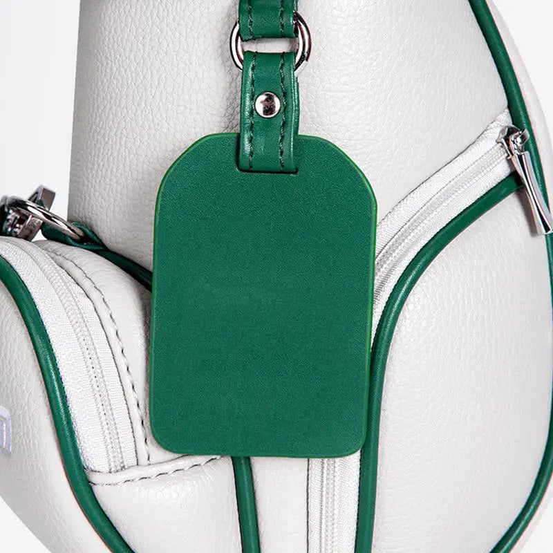 Small Cross-body Golf Bag for Golfing Accessories PU Leather