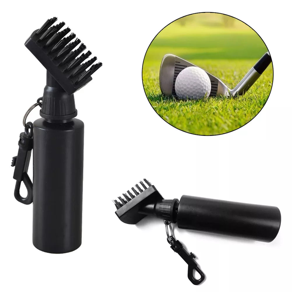 Golf Cleaning Tool With Water Bottle Clip