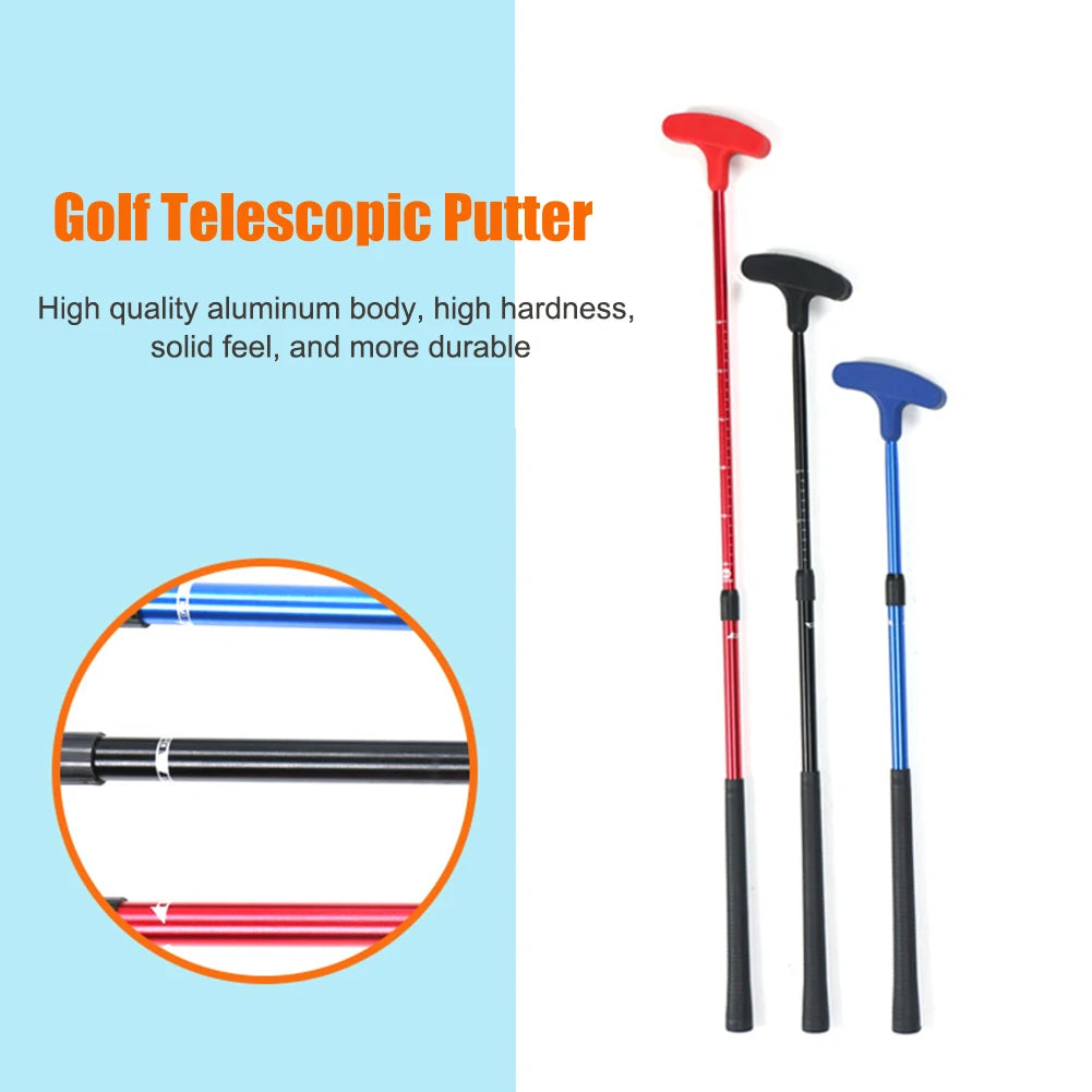 Right Left Handed Mini Golf Putter Clubs Adjustable Length