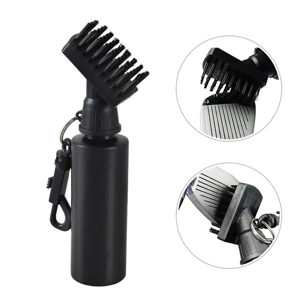 Golf Cleaning Tool With Water Bottle Clip