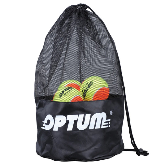 12pcs OPTUM BT-TOUR Tennis Balls With Mesh Shoulder Bag