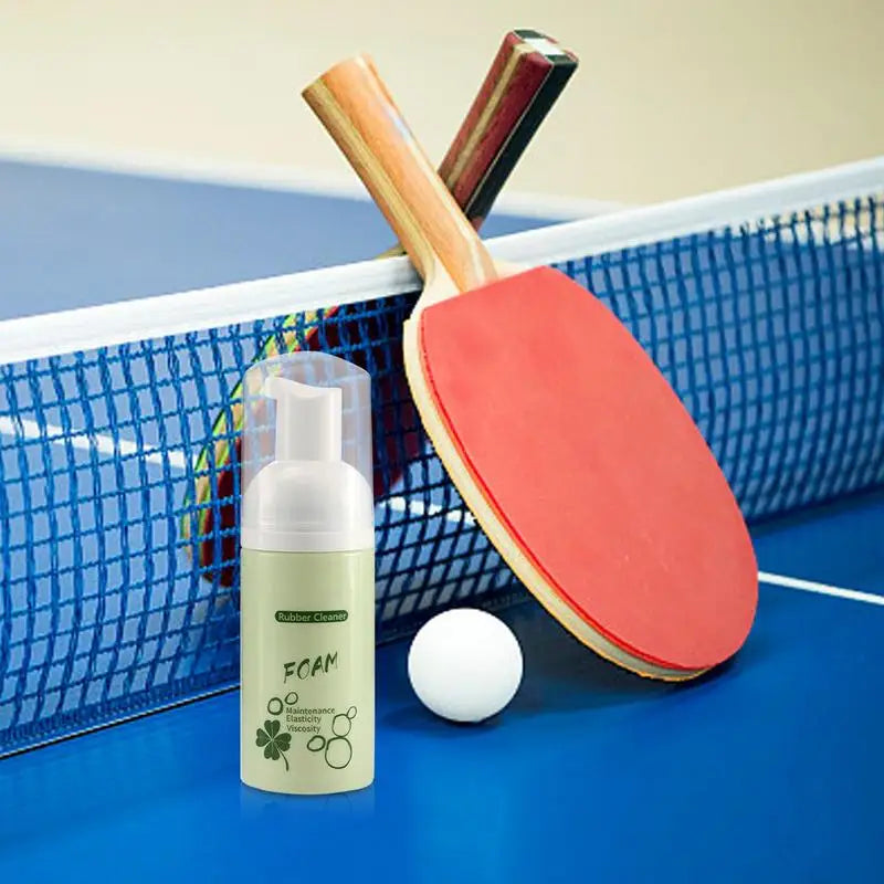 Ping-Pong/Table Tennis Paddle Rubber Cleaner Foam Type Professional table tennis Detergent Accessories Effective Cleaning Liquid Care