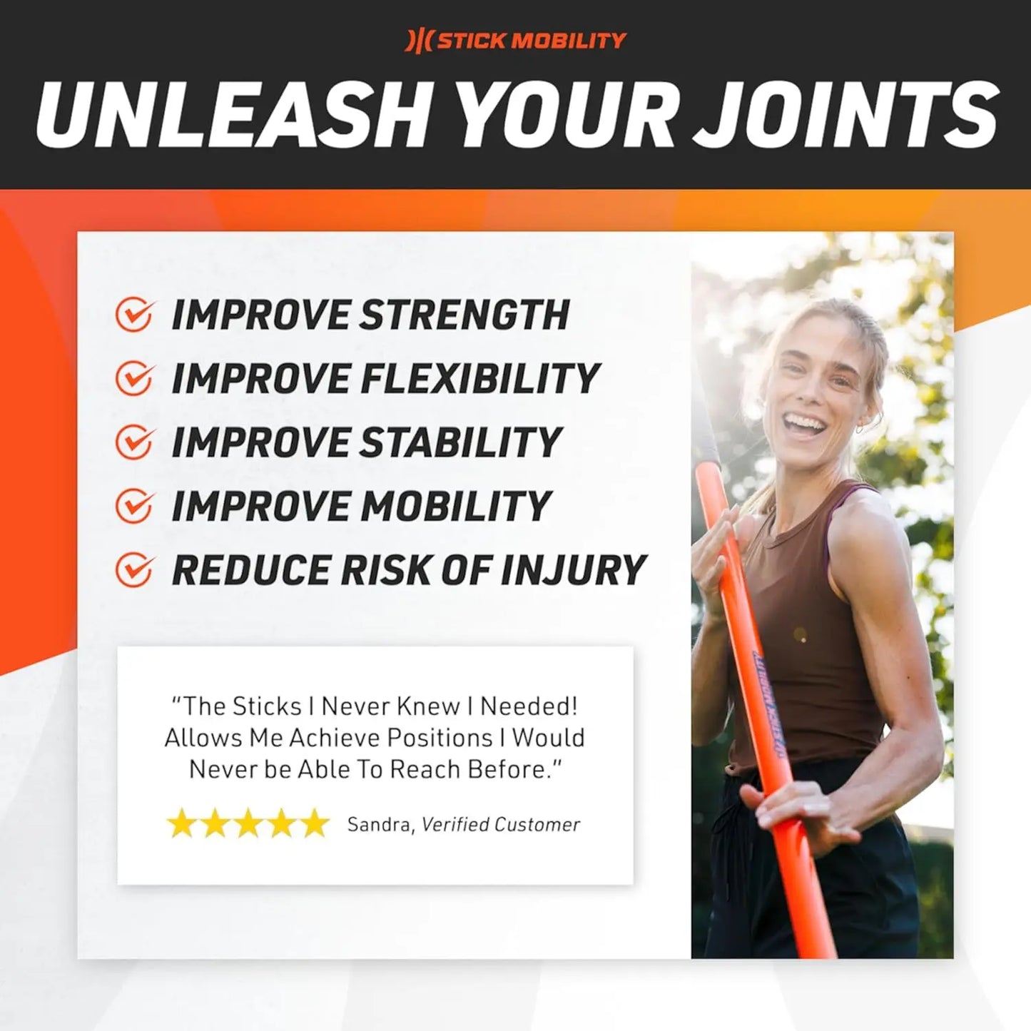 Mobility 3 Stick Training Bundle | Improve Flexibility, Mobility, and Strength with Active Stretching