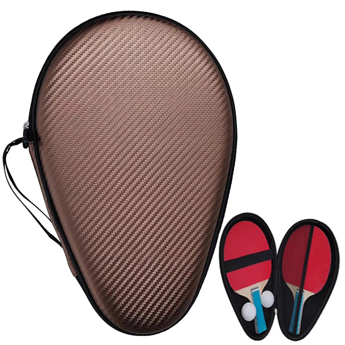 Waterproof Portable Table Tennis/Pickleball Racquet Case